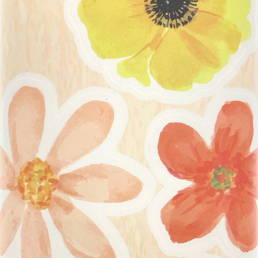 オーダーサイズ ウォールステッカー ウォールステッカー フラワー 35×50cm | インテリア雑貨・生活雑貨