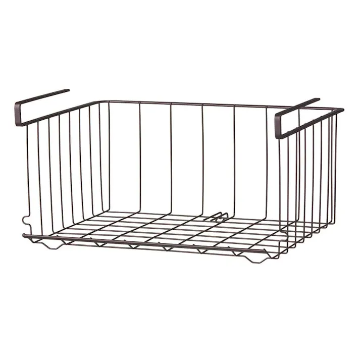 積重ねできるワイヤーラック ブラウン