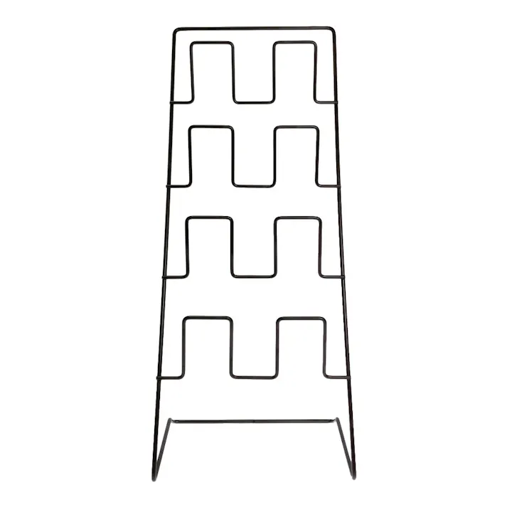 スリッパラック4足用 ブラウン