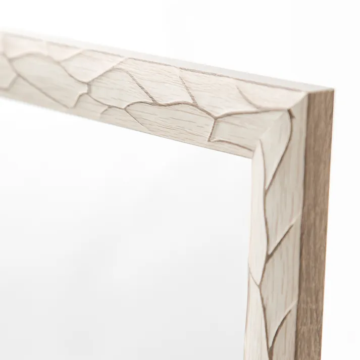 縦にも横にも掛けられるミラー40 リーフ U25