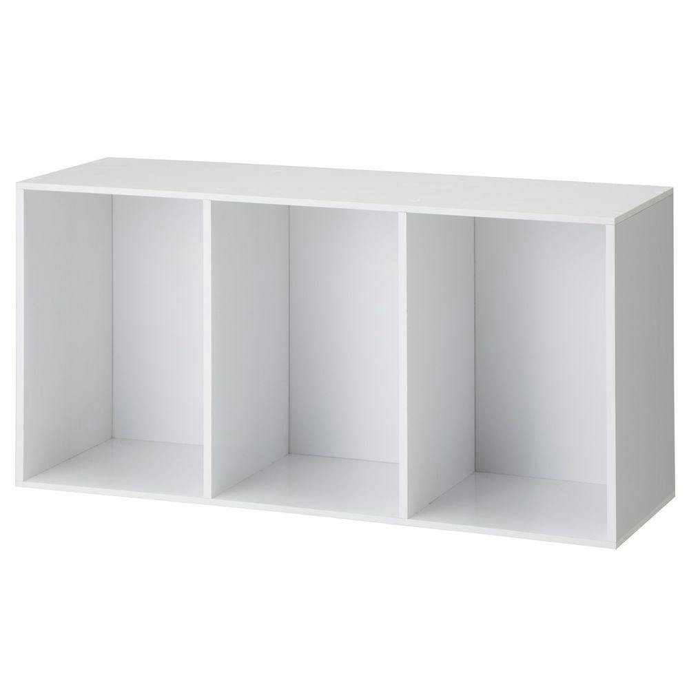 カラーボックス 固定棚収納ボックス 3段 ホワイト T5 カラーボックス・インナーボックス ホームセンター通販【カインズ】