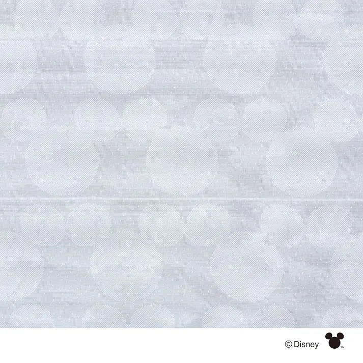 ディズニー フリーカットカーテン ミッキーマウス 100×85cm 洗濯OK