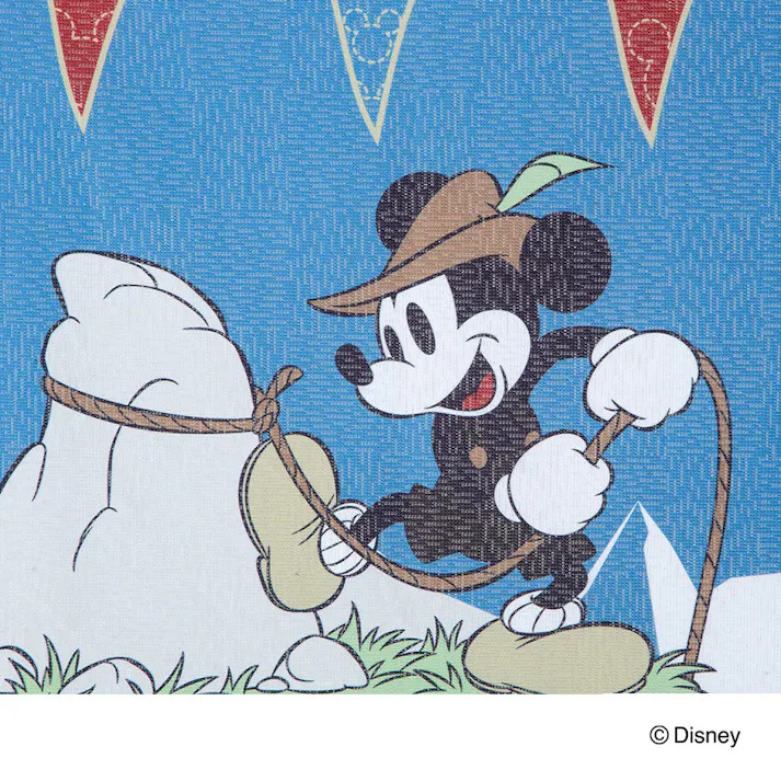 ディズニー のれん ミッキー&ドナルド 85×150cm 洗濯OK