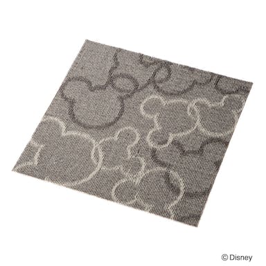 防炎ディズニータイルカーペット　モカ