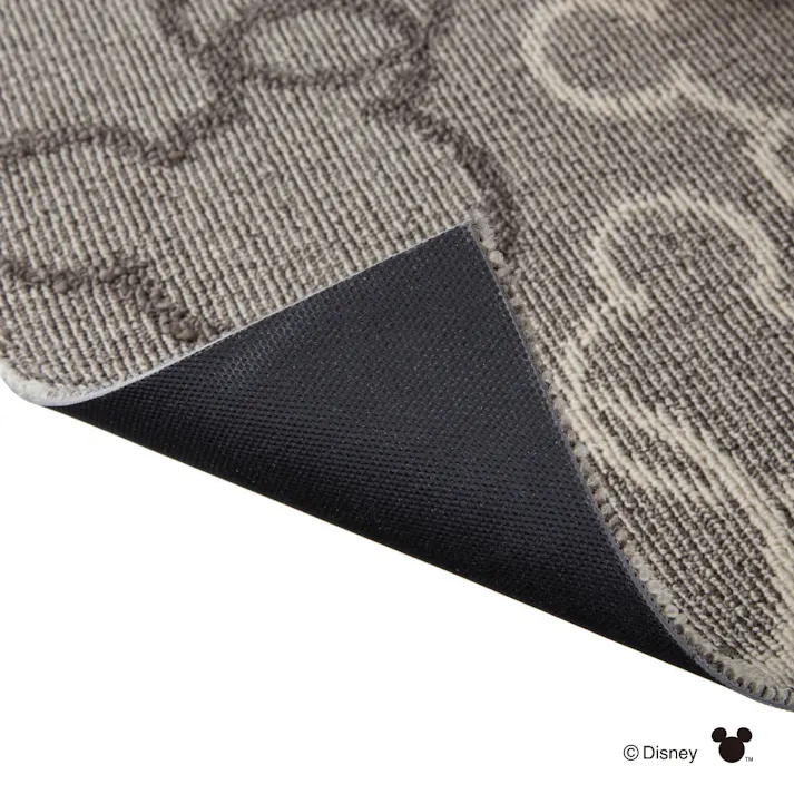 防炎ディズニータイルカーペット モカ