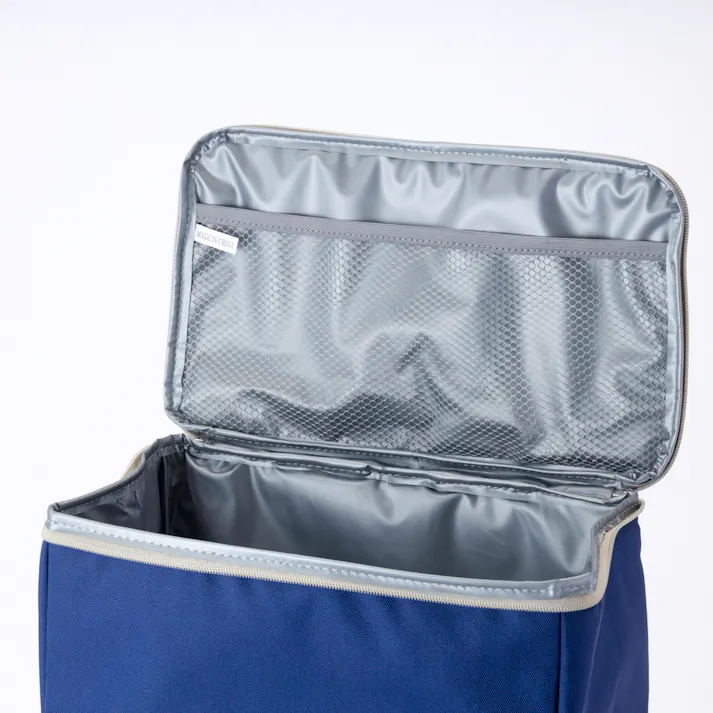 クーラーバッグ リュック型 ネイビー