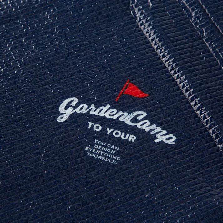 クッションレジャーシート2畳 ネイビー