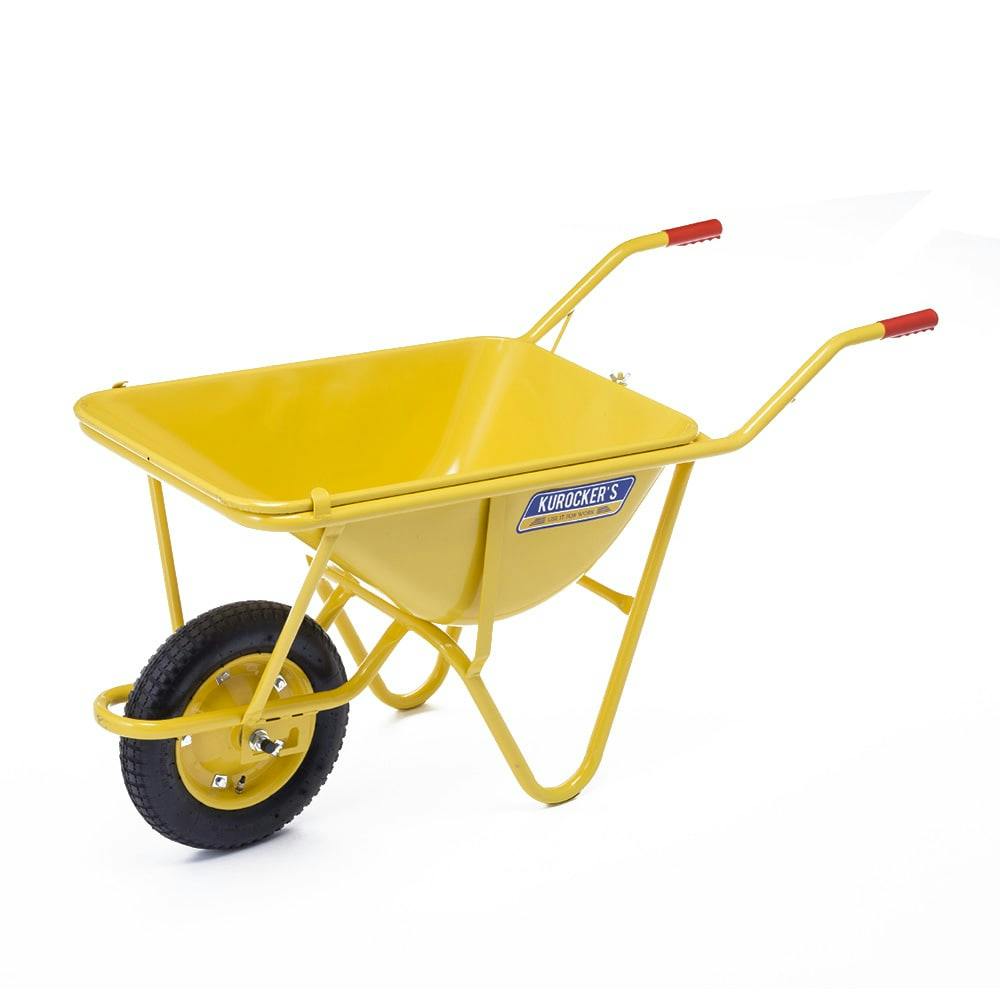 カインズ KUROCKER'S 重心がかえられる一輪車 深型 イエロー(販売終了