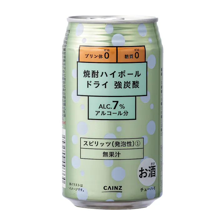 焼酎ハイボール ドライ 強炭酸 350ml