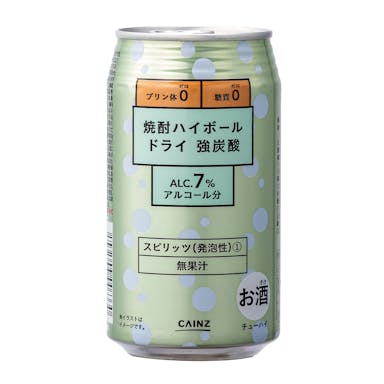 【ケース販売】焼酎ハイボール ドライ 強炭酸 350ml×24本