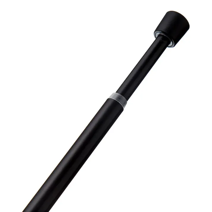 伸縮ポール ブラック L 120~200cm