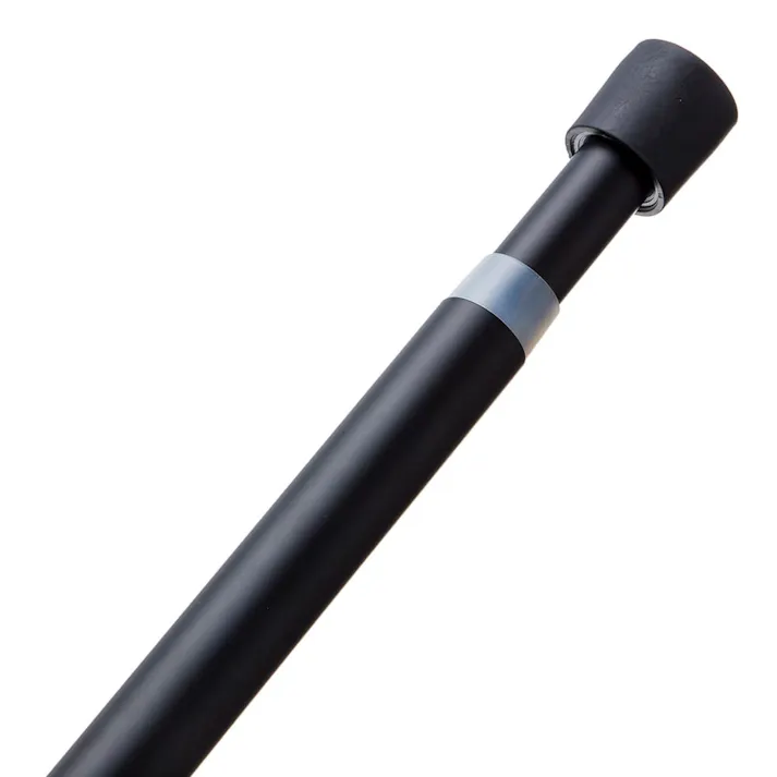 突っ張り簡単伸縮ポール ブラック 120~200cm