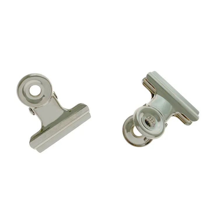 目玉クリップ 豆 シルバー 12個入り