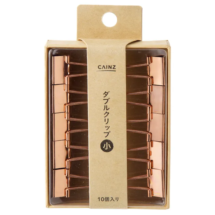 ダブルクリップ VINTE 小 10個入り