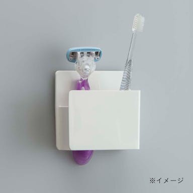 磁石で付く 歯ブラシ＆シェーバーホルダー(販売終了)