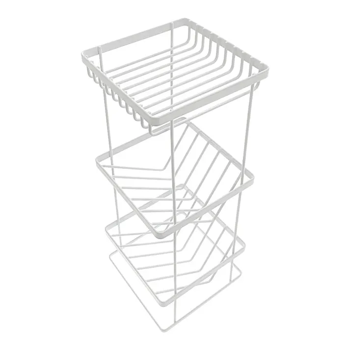 よごれにくくさびにくい スリムラック 3段