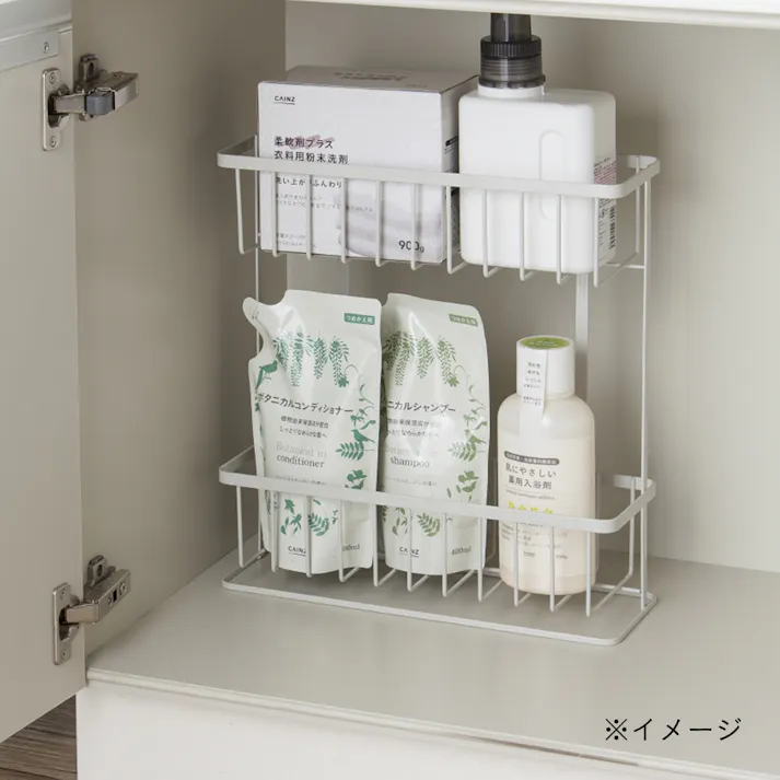 洗面下収納ラック 小