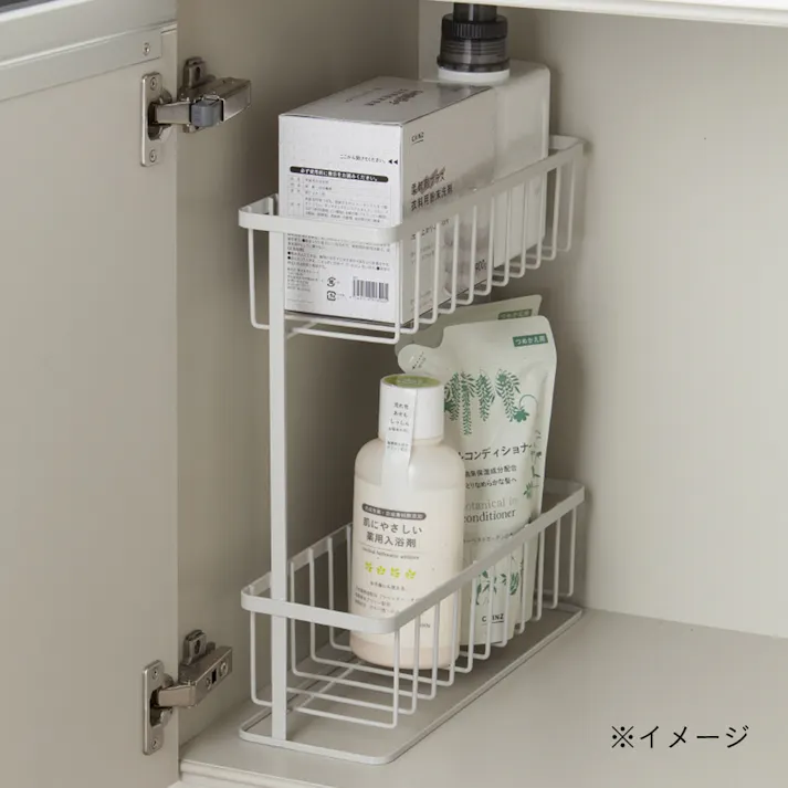 洗面下収納ラック 小