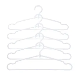 マンション対応 フック回転ハンガー 5本組