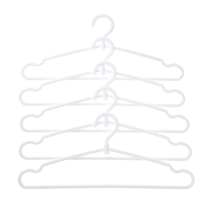 マンション対応 フック回転ハンガー 5本組