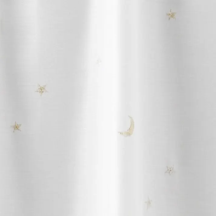 遮像・遮熱 スタームーン 100×208cm 2枚組 レースカーテン