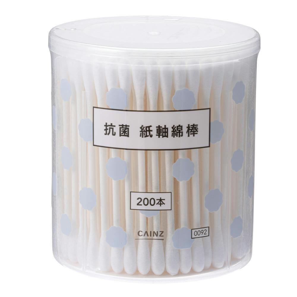 綿棒 白 カインズ 抗菌綿棒 200本 | 衛生用品 通販 | ホームセンターのカインズ