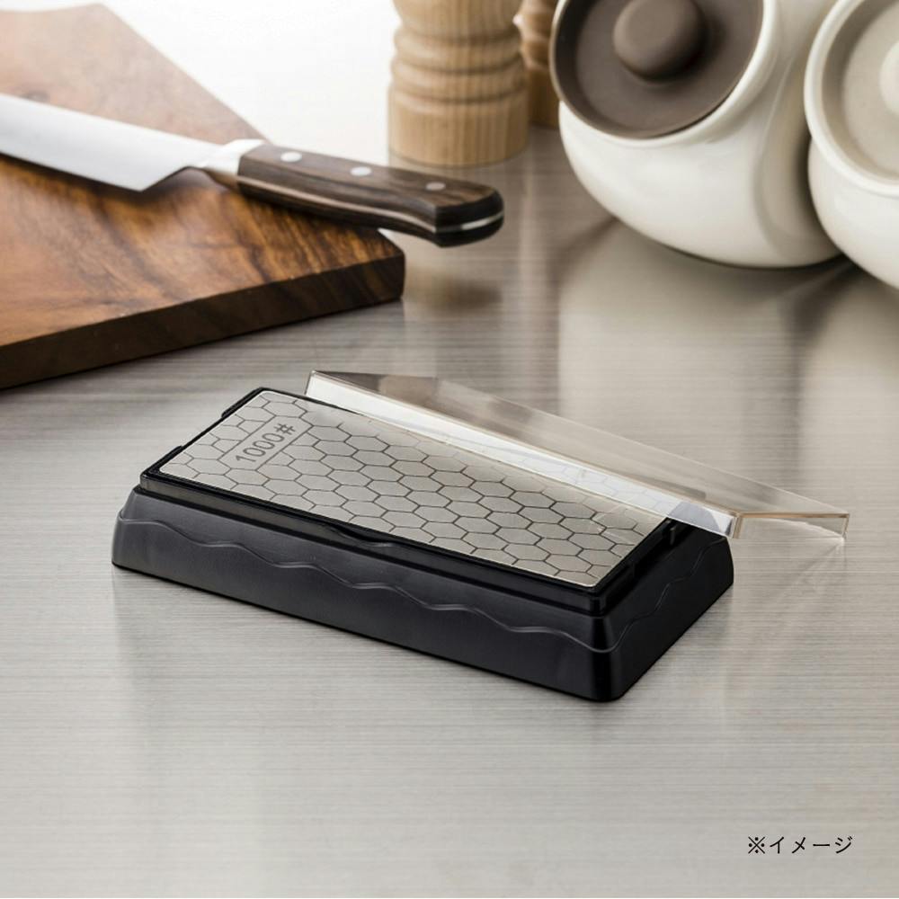 両面ダイヤモンド砥石 #400/#1000 | 包丁・ハサミ・調理器具・製菓用品