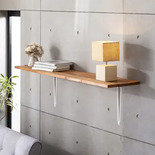 カインズ L型棚受 白 ザラザラ 250×300mm 1本