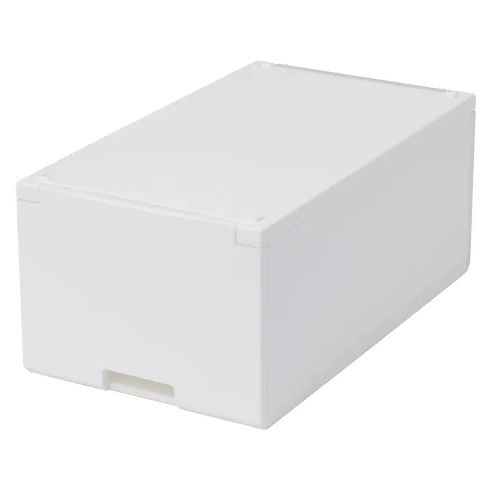 積み重ねたまま取り出せる組立式ケース ロータイプ