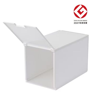 積み重ねたまま取り出せる組立式ケース ハイタイプ
