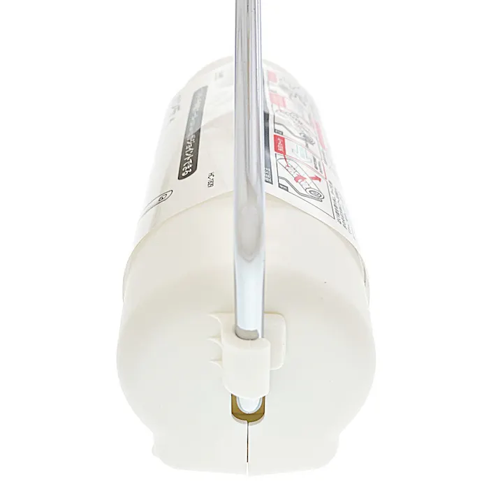 アルミ伸縮カーペットクリーナー 90周巻 ホワイト