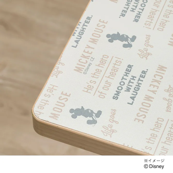 貼ってはがせるテーブルクロス シンプルミッキーマウス 30×150cm