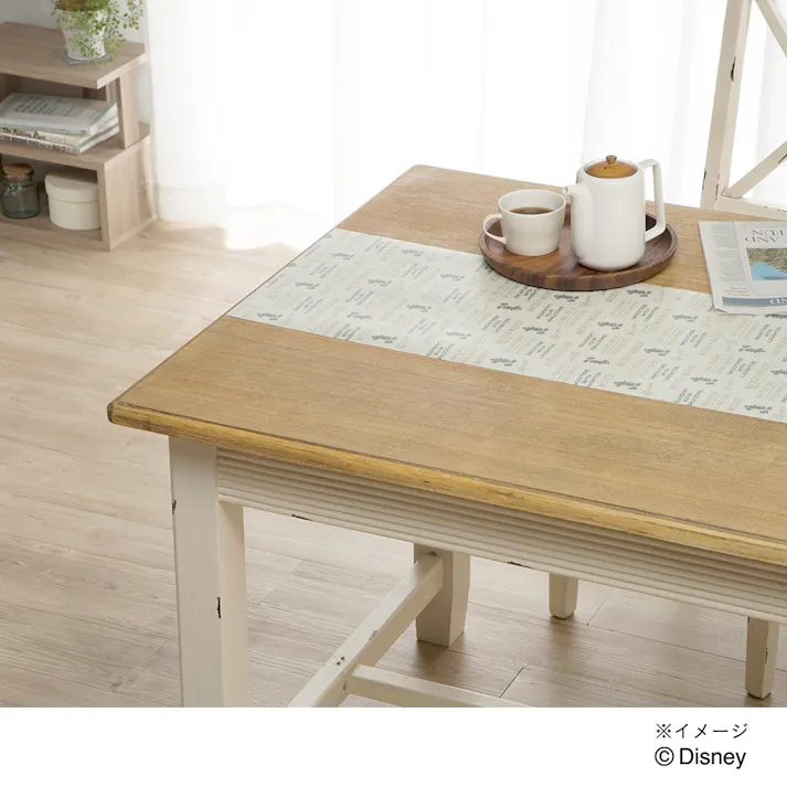 貼ってはがせるテーブルクロス シンプルミッキーマウス 30×150cm