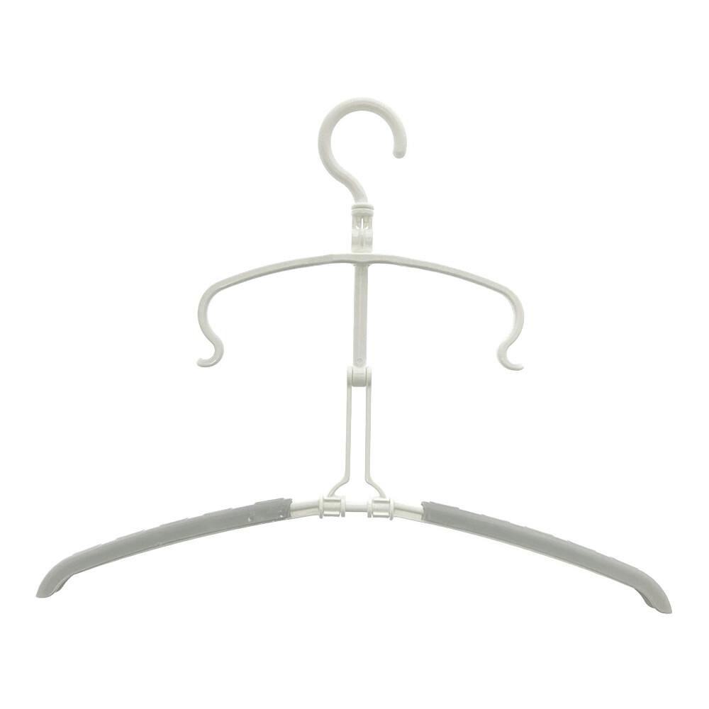 パーカーが乾きやすいハンガー 2本組 | 洗濯物ハンガー 通販