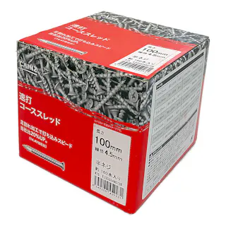 カインズ 速打 コーススレッド 4.5mm×100mm 160本(販売終了)