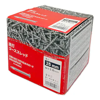 カインズ 速打 コーススレッド 3.8mm×25mm 1400本(販売終了)