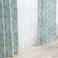 遮光カーテン オーナメント ミントグリーン 150×178cm 2枚組