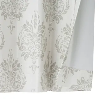 遮光カーテン オーナメント ベージュ 100×110cm 2枚組