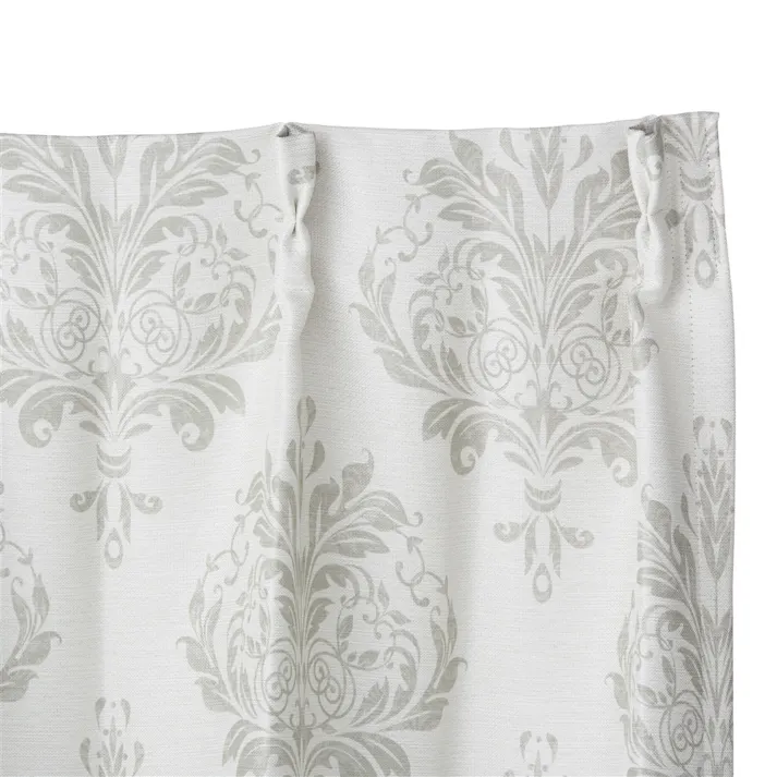 遮光カーテン オーナメント ベージュ 100×135cm 2枚組