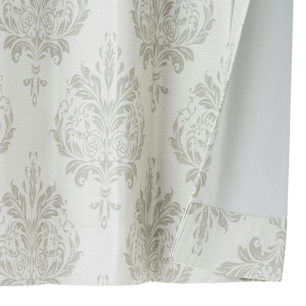 遮光カーテン オーナメント ベージュ 200×230cm 1枚入