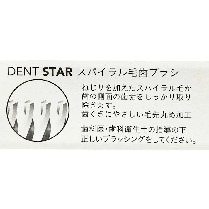 カインズ デントスター スパイラル毛 コンパクト ふつう 1本