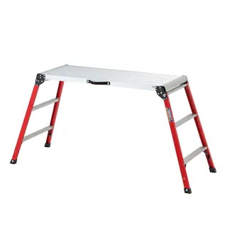 KUROCKER’S ワイドアルミ作業台 3段 レッド/ブラック