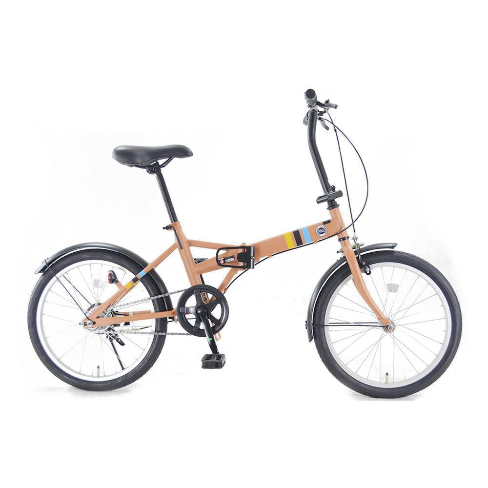 自転車】折り畳み車 ヴィレ VILLE オレンジ 20インチ | 自転車 