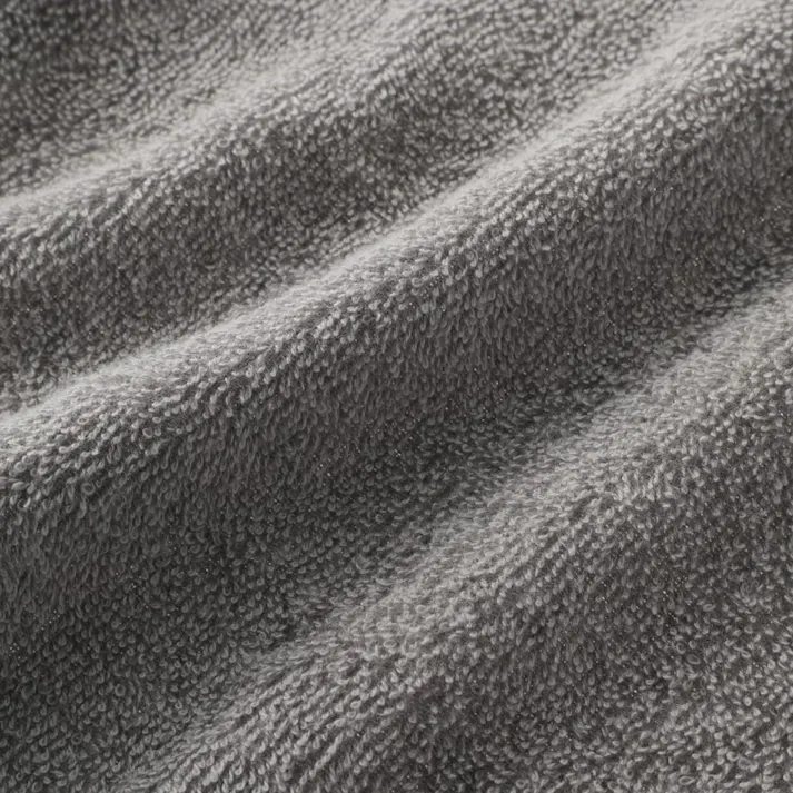 フェイスタオル 2枚組 アイボリー/グレー