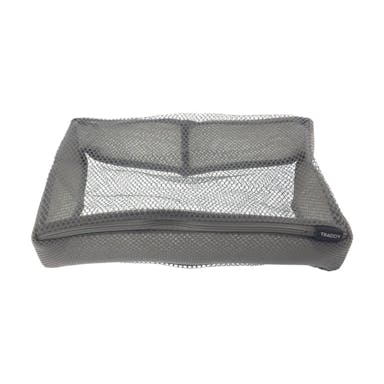 そのまま洗濯できる衣類バック ハーフM グレー