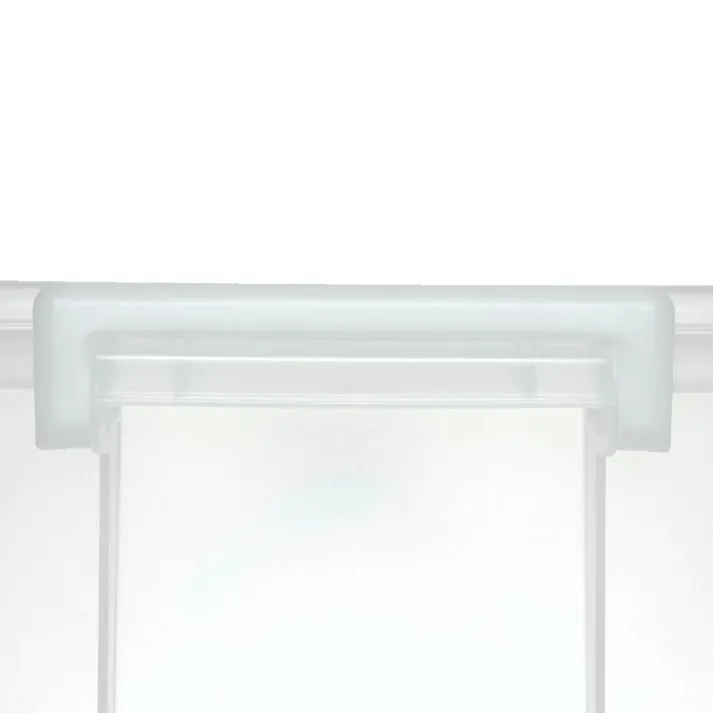 頑丈なコロ付きハードボックス 72 M スモーキークリア