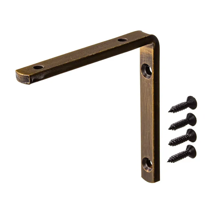 カインズ ブラケット L型 小 アンティークゴールド