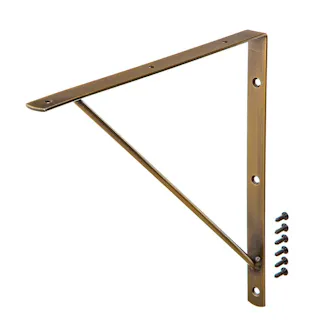 カインズ ブラケット 大 アンティークゴールド