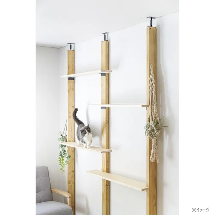 Kumimoku 2×4材 アジャスター ホワイト