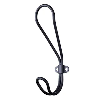 カインズ Kumimoku アイアンワイヤーフック シングル ブラック